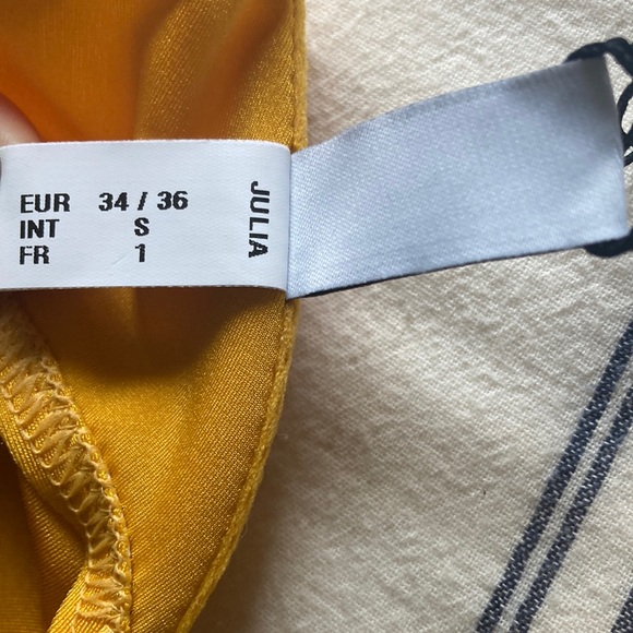 Yasmine Eslami Gold Bikini Top - Picture 6 of 6